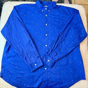 Old Navy Men’s Classic Fit Long-Sleeve Button-Down Shirt – Size XXXL